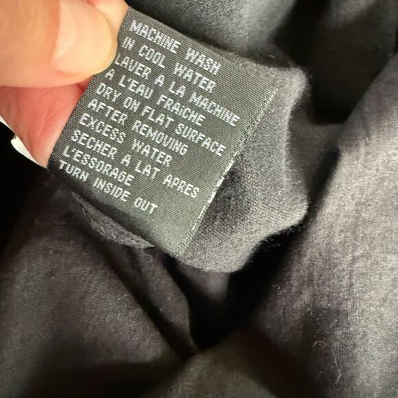 Vintage Tripp NYC Skirt Black Velveteen Corset Back Lace Goth Witchy Y2K 16 - Picture 11 of 11